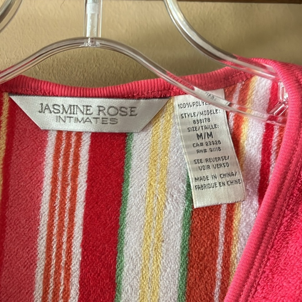 Jasmine Rose Terry cloth cover up/robe - Picture 2 of 5